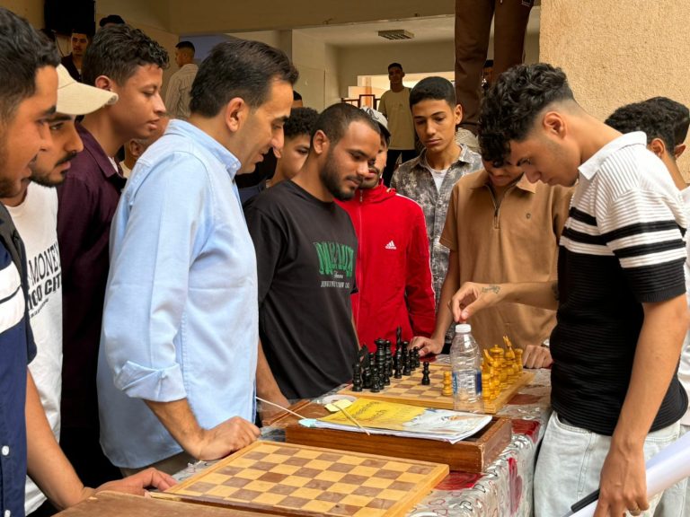 من ضمن فعاليات اليوم الترويحي الثاني لطلاب الكليه