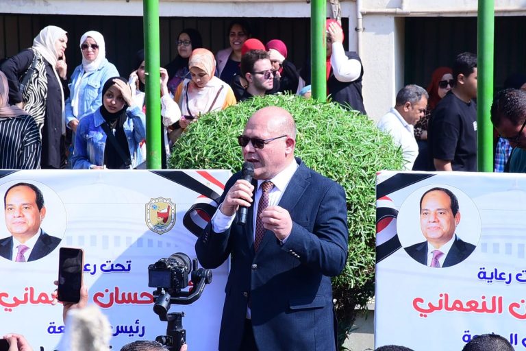 هندسه سوهاج تلبي نداء الوطن للمشاركه في العرس الديمقراطي والانتخابات البرلمانيه