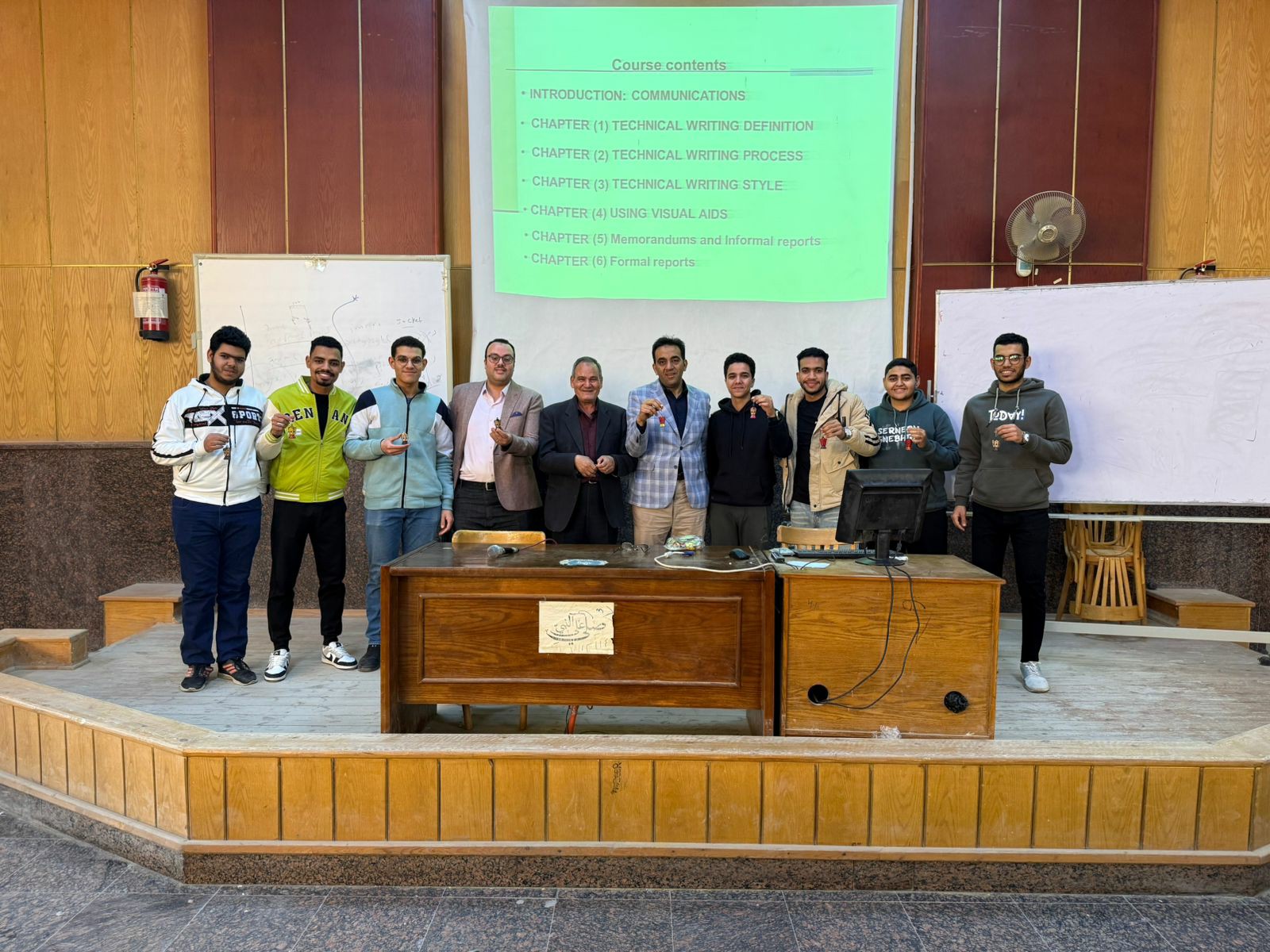 هندسة سوهاج تحتفل بقدوم الشهر الكريم في أجواء عائلية مبهجه