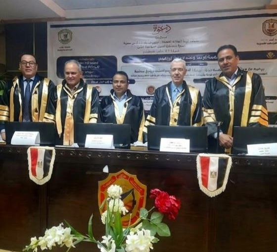 هندسة سوهاج تشهد مناقشة رسالة ماجستير عن عملية الترشيح لمياه الصرف الصحي المُعالَجة ثانويًا